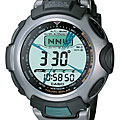 Casio Pathfinder Black Solar Triple Sensor Watch