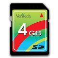Veritech 4GB SD Card - Non High Capacity