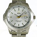 National Geographic Men's Silver Dial Steel Watch