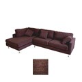 Preston Twill 2-piece Sectional Sofa