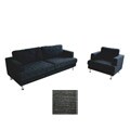 Kennard Twill 2-piece Sofa/ Chair Set