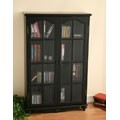 Coventry Antique Black Media Cabinet