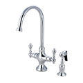 Vintage Classic Chrome Kitchen Faucet