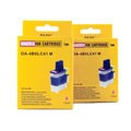 Ink Cartridge for Brother LC41M - Magenta (pack of 2)