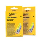 Ink Cartridge for Canon BCI6Y - Yellow (pack of 2)