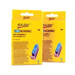 Ink Cartridge for Canon BCI6C - Cyan (pack of 2)