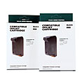 HP 15 2-pack Black Ink Cartridge (Remanufactured)