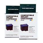 HP 57 2-Pack Color Ink Cartridge (Remanufactured)
