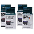 HP 56 & 57 4-pack Combo Ink Cartridge (Remanufactured)