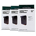 HP 45 3-pack Black Ink Cartridge (Remanufactured)