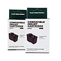 Dell 7Y743 2-pack Black Ink Cartridge (Remanufactured)