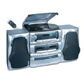 3-disc CD/ AM/FM Radio/ Turntable Boombox