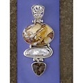 Sterling Silver Brecciated Mookaite Pendant (India)