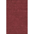 Hand-tufted Red Wool Rug (3'6 x 5'6)
