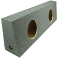 Sub Boxes Truck Dual Subwoofer Box (12-inch)