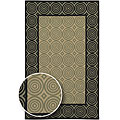 Cafe Series Indoor/ Outdoor Area Rug (7'3 Round)
