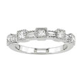 14k White Gold 1/2ct TDW Diamond Ring