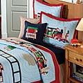 Vintage Train Quilt Set