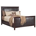 Mondrian California King Leather Java Panel Bed