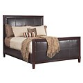 Mondrian King Leather Java Panel Bed