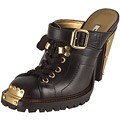 Miu Miu Brown Leather Clog