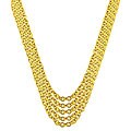 18K Gold over Sterling Silver Multi-strand Chain