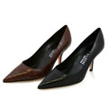 Anne Klein Mae Crocodile Embossed Pumps
