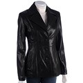 Famous NY Maker Women's Lamb Leather Blazer