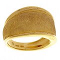14k Yellow Gold Domed Ring