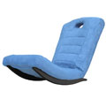 Microfiber Royal Blue Rocker Chair