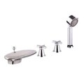 Vigo Waterfall Roman Tub Set