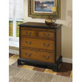 Hand-painted Espresso Accent Chest
