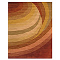 Hand-tufted Cave Wool Rug (5' x 8')
