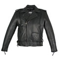 Men's Updated Leather Motorcycle Jacket