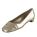 Salvatore Ferragamo Nappa Leather Tiglio Flats