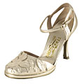 Salvatore Ferragamo Sahara Leather Leaf Pump