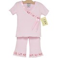 JoJo Designs 2-piece Satin Ribbon Baby Girl's Outfit