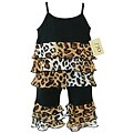 JoJo Designs Leopard Print 2 pc Rhumba Outfit