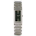 Seiko Women's Tressia Black Dial Steel Watch