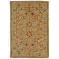 Ancestry Tan/ Ivory Wool Rug (2' x 3')