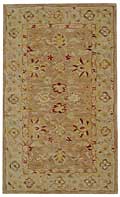 Ancestry Tan/ Ivory Wool Rug (3' x 5')