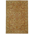 Ancestry Tan/ Ivory Wool Rug (5' x 8')