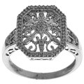Sterling Silver 1/5ct TDW Diamond Ring