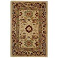 Hand-spun Heirloom Ivory Wool Rug (2' x 3')