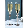 Glimmering Pearl Heart Flutes