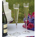 Modern Flare Toasting Flutes