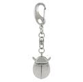 Geneva Platinum Ladybug Keychain Watch