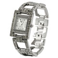 Geneva Platinum Marcasite Antique Women's Watch
