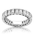 18k White Gold 2 3/5ct TDW Diamond Eternity Band