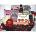 A Romantic Bouquet Gift Basket
